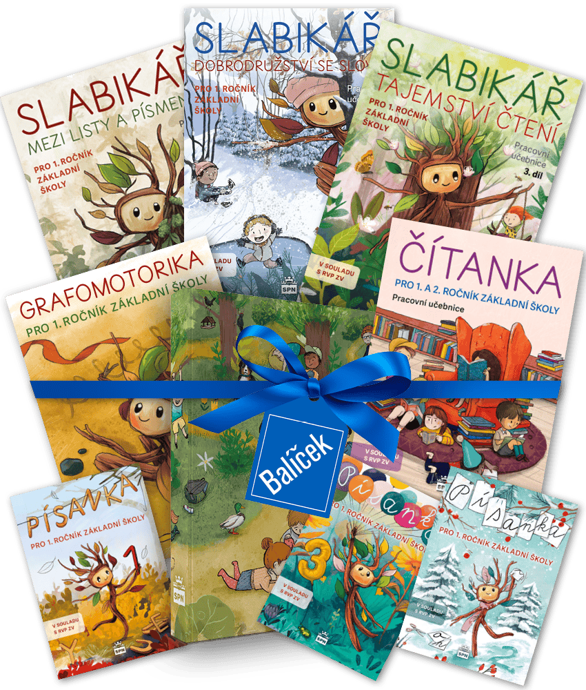 Balíček pro 1. ročník - komplet Slabikáře s Čítankou
