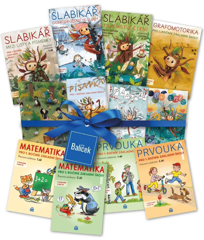 Balíček pro 1. ročník - Čtení a psaní, Matematika, Prvouka