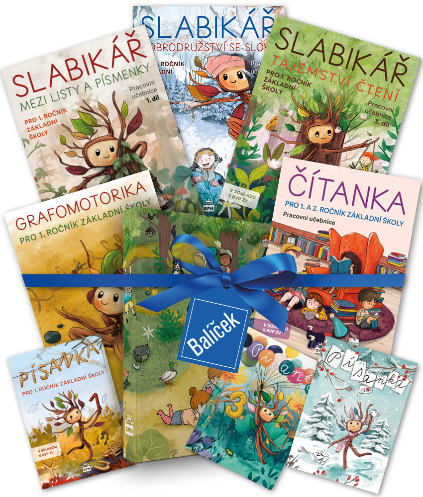 Balíček pro 1. ročník - komplet Slabikáře s Čítankou